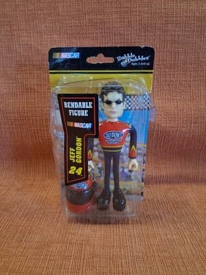 Jeff Gordon Bobble Dobbles Bendable Action Figure Sealed