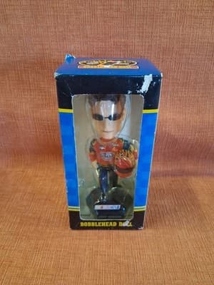 Jeff Gordon Rare NASCAR Hand Painted Bobblehead 2001