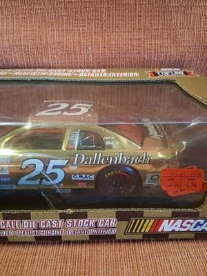 Wally Dallenbach #25 10th Anniversary Gold Diecast 1:24 Racing Champions - Thumbnail 3