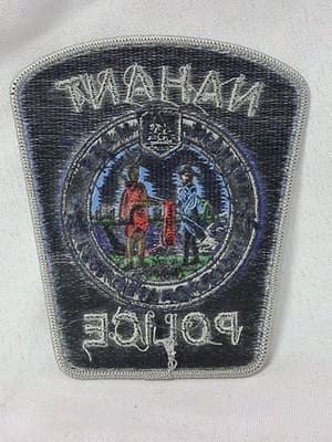 PATCH LAW ENFORCEMENT POLICE NAHANT MASSACHUSETTS Nice! Vibrant Colors OBSOLETE - Thumbnail 3