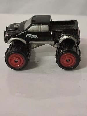 Micro Mini Hot Wheels Monster Truck Pickup - Thumbnail 4