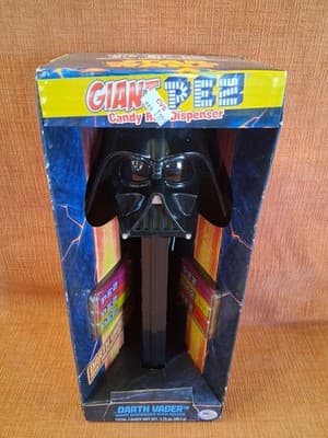 Star Wars Darth Vader Giant 12" PEZ Candy Dispenser - Original Packaging - Thumbnail 2