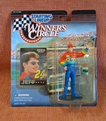 Jeff Gordon 1997 Winners Circle Starting Line Up 5" Action Figure w/ Card NASCAR