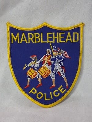 Old Marblehead, MA Police Patch 🇺🇸 Obsolete