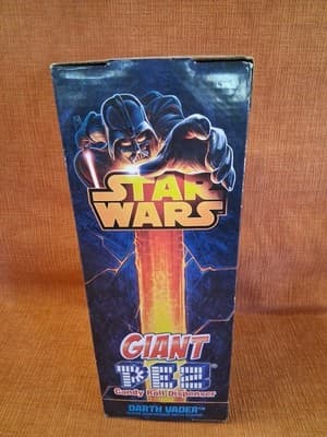 Star Wars Darth Vader Giant 12" PEZ Candy Dispenser - Original Packaging - Thumbnail 5