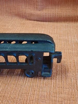 Vintage Original Cast Iron Trolly Car Toy - Thumbnail 5