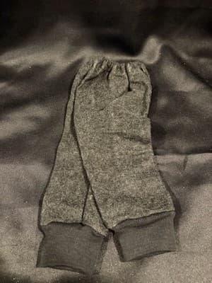 Cute Handmade Designer Outfit For 18" American Girl Grey Pant Bottoms