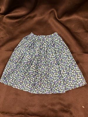 Cute Outfit For 18" American Girl Dolls Blue Flower Top Lovely Design - Thumbnail 2