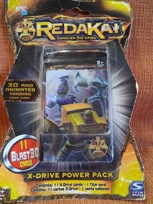 Redakai Card Pack Conquer the Kairu X Drive Power Pack 2011 Blast 3D - Thumbnail 2