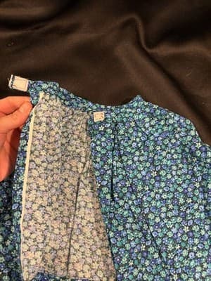 Cute Outfit For 18" American Girl Dolls Blue Flower Top Lovely Design