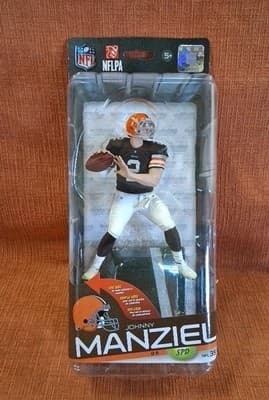 Johnny Manziel Cleveland Browns NFL Football Series 35 McFarlane Action Figure