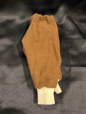 Cute Handmade Designer Outfit For 18" American Girl Brown Pant Bottoms - Thumbnail 2