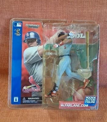 McFarlane SportsPicks ALBERT PUJOLS 2002 MLB Cardinals Series 1 Figure