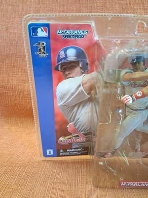 McFarlane SportsPicks ALBERT PUJOLS 2002 MLB Cardinals Series 1 Figure - Thumbnail 2
