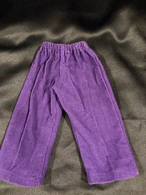 Cute Handmade Designer Outfit For 18" American Girl Purple Bottoms