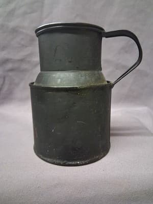 Rare 1890's Antique The Snow Flake Axle Grease Tin hand - Thumbnail 4