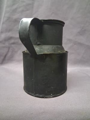 Rare 1890's Antique The Snow Flake Axle Grease Tin hand - Thumbnail 3
