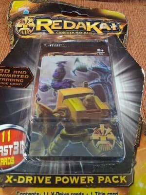 Redakai Card Pack Conquer the Kairu X Drive Power Pack 2011 Blast 3D - Thumbnail 3