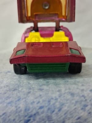 1973 Matchbox Lesney Rolamatics Pink Clipper No. 39 Great Condition - Thumbnail 3