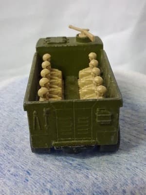 Vintage Matchbox No 54 Army Personnel Carrier Lesney England 1976 - Thumbnail 6