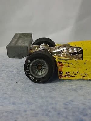 Vtg 1982 Hot Wheels Turbo Streak #7 Yellow Indy Formula 1 Racing Car Malaysia - Thumbnail 6