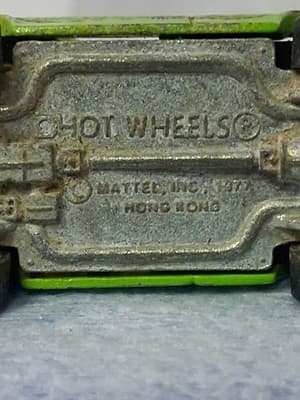 Vintage 1977 Hot Wheels Chevrolet Green Eagle Pickup Truck Blackwall Hong Kong - Thumbnail 9
