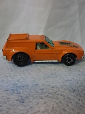 1975 Matchbox Superfast Orange Ford Vantastic No. 34 Lesney Made in England - Thumbnail 2
