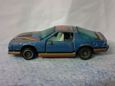 Kidco 1982 Lock-Ups Camaro Z28 Metallic Blue no key - Thumbnail 2