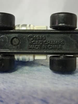 Micro Machines Vintage Road Champs Goodyear Semi Truck ONLY Blue White 1989 - Thumbnail 8