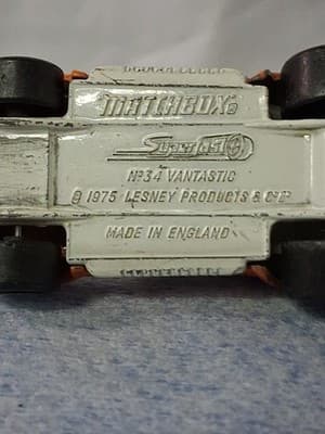 1975 Matchbox Superfast Orange Ford Vantastic No. 34 Lesney Made in England - Thumbnail 7