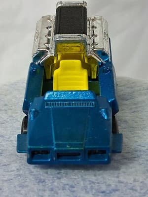 1972 Matchbox Lesney Superfast #42 Tyre Tire Fryer Blue w/Ford V8 Engine Nice! - Thumbnail 9