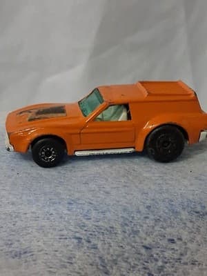 1975 Matchbox Superfast Orange Ford Vantastic No. 34 Lesney Made in England - Thumbnail 5
