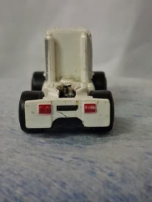 Micro Machines Vintage Road Champs Goodyear Semi Truck ONLY Blue White 1989 - Thumbnail 6