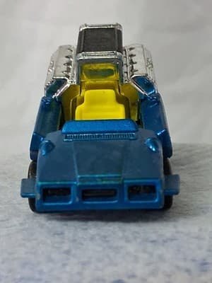 1972 Matchbox Lesney Superfast #42 Tyre Tire Fryer Blue w/Ford V8 Engine Nice! - Thumbnail 8