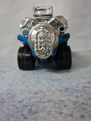 1972 Matchbox Lesney Superfast #42 Tyre Tire Fryer Blue w/Ford V8 Engine Nice! - Thumbnail 4