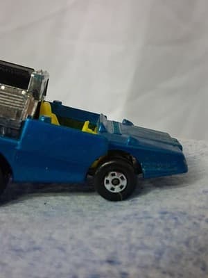 1972 Matchbox Lesney Superfast #42 Tyre Tire Fryer Blue w/Ford V8 Engine Nice! - Thumbnail 3