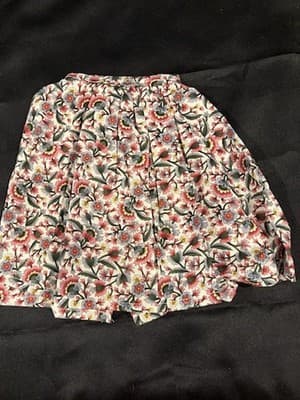 White And Red Pattern With Flowers Outfit For 18" American Girl Dolls - Thumbnail 2