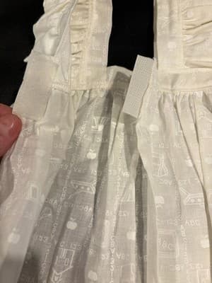Cute White Dress For 18" American Girl Dolls - Thumbnail 2