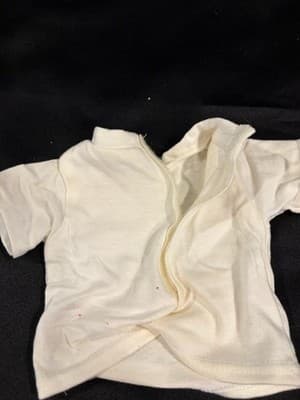 White Black Bow Top Outfit For 18" American Girl Dolls - Thumbnail 2