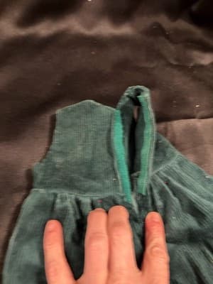 Lovely Green Dress For 18" American Girl Dolls - Thumbnail 2