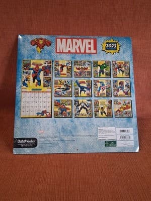 2023 Marvel Calendar Sealed - Thumbnail 2