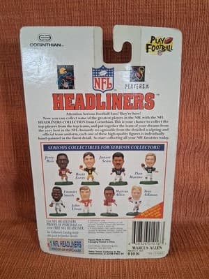 NFL Headliners - Marcus Allen Figure - Chiefs - 1997 - Thumbnail 3