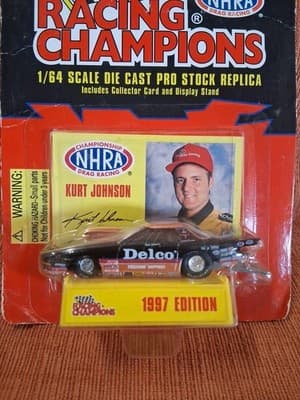 1997 Racing Champions 1:64 Kurt Johnson Firebird Pro Stock Dragster - Thumbnail 2