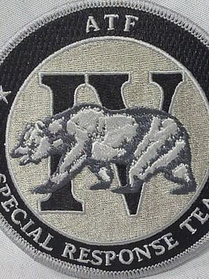 ATF IV Patch Embroidered Special Response Team Discontinued OBSOLETE - Thumbnail 2
