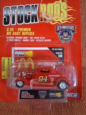 Stock Rods McDonald's 94 50th Anniversary Diecast - Thumbnail 2
