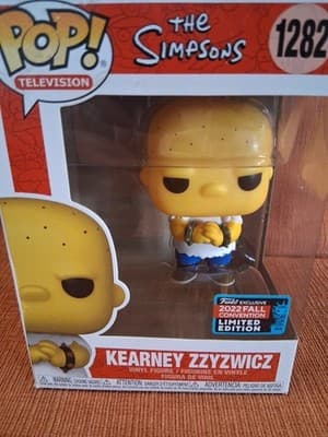 Funko POP Television The Simpsons Kearney Zzyzwicz Convention Exclusive #1282 - Thumbnail 5