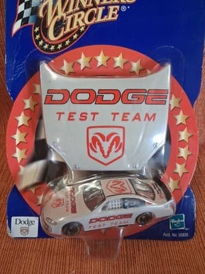 NEW! 2000 Winner's Circle "Dodge Test Team" Race Hood 1:64 Diecast {4325} - Thumbnail 2