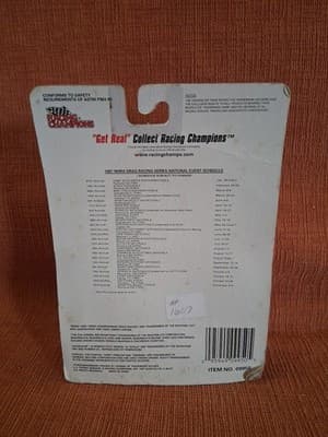 Racing Champions 1997 1:64 NHRA Pro Stock Tom Martino White Paint Has Spidering - Thumbnail 3