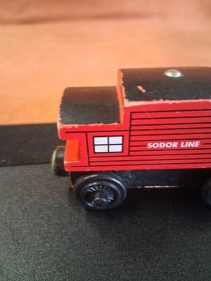 Thomas & Friends Wooden Train Engine Sodor Line Caboose - Thumbnail 5