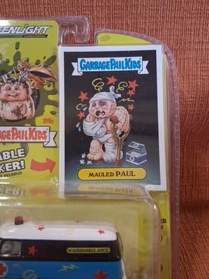 2021 Greenlight Garbage Pail Kids 1965 VOLKSWAGEN PANEL VAN 1/64 Diecast - Thumbnail 3